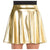 Amscan COSTUMES: ACCESSORIES Gold Flare Skirt