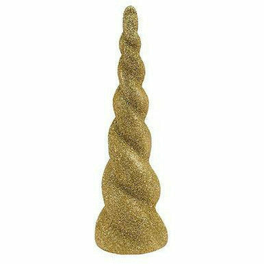Amscan COSTUMES: ACCESSORIES Gold Glitter Unicorn Horn