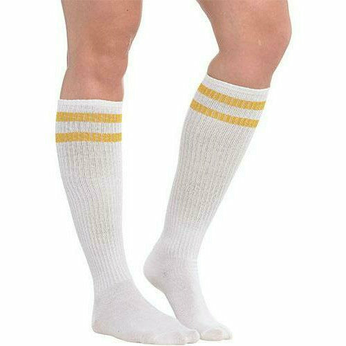 Amscan COSTUMES: ACCESSORIES Gold Stripe Knee Socks