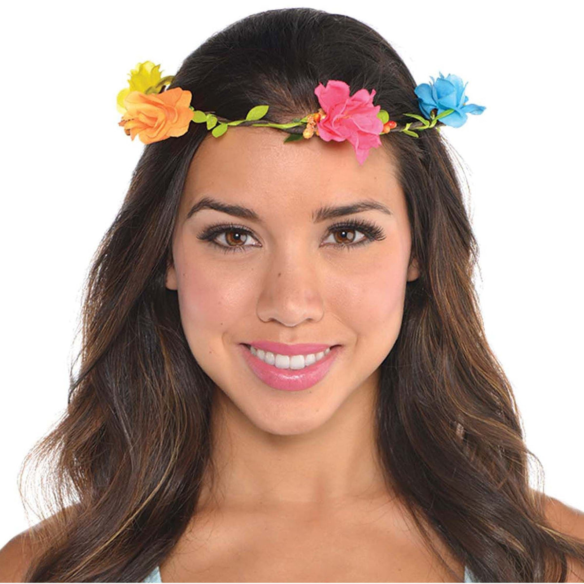 Amscan COSTUMES: ACCESSORIES Grapevine Neon Head Wreath