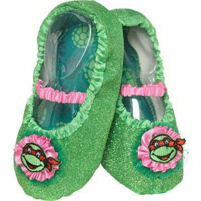 Amscan COSTUMES: ACCESSORIES Kids Girls Teenage Mutant Ninja Turtles Slipper Shoes