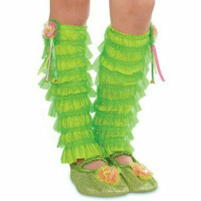 Amscan COSTUMES: ACCESSORIES Kids Girls Tinker Bell Leg Warmers