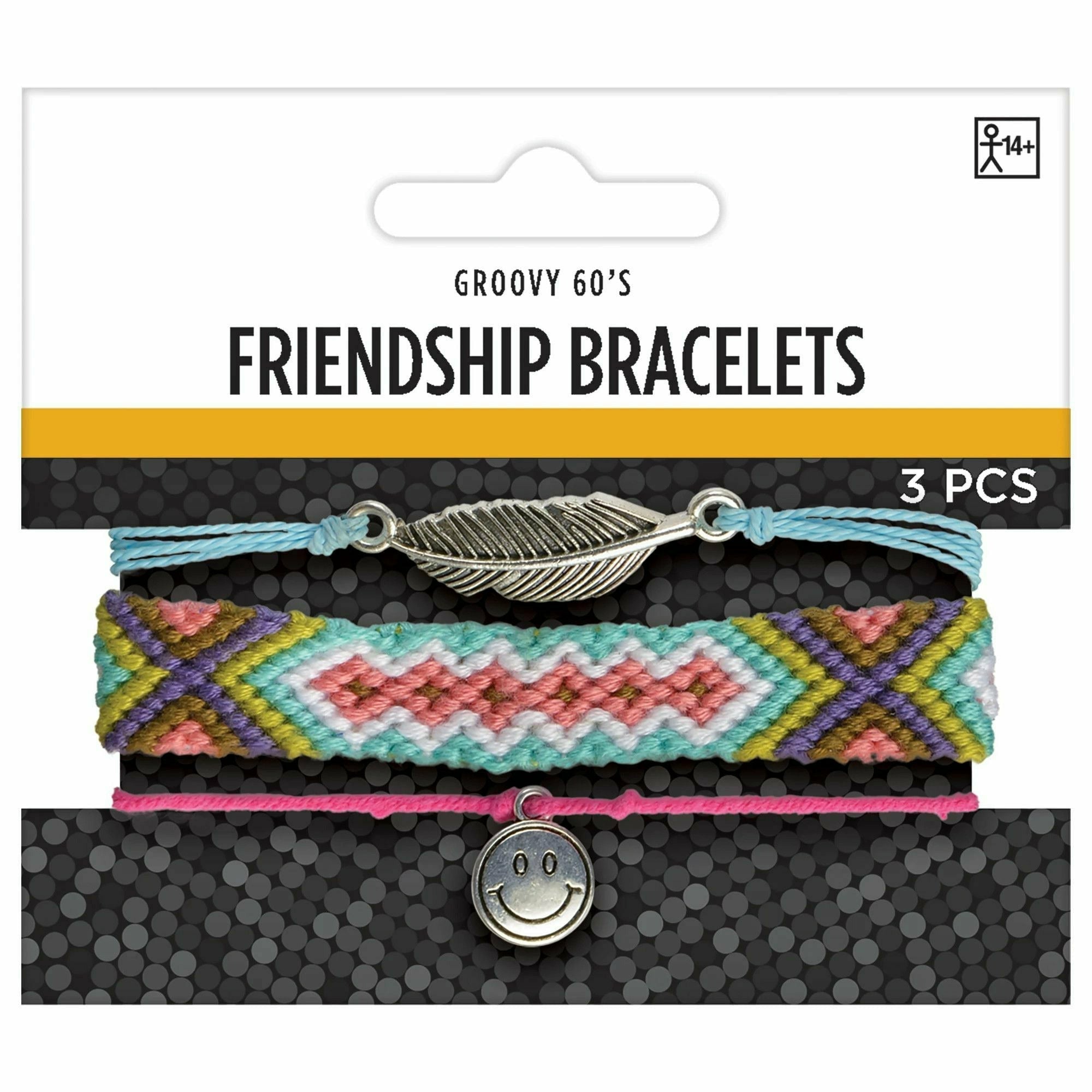 Amscan COSTUMES: ACCESSORIES Layering Friendship Bracelets Asst.