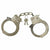 Amscan COSTUMES: ACCESSORIES Metal Handcuffs