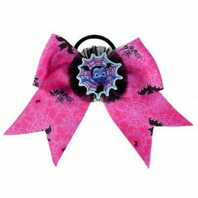 Amscan COSTUMES: ACCESSORIES Pink Vampirina Bow Hair Tie Neon/hot/pink/pink