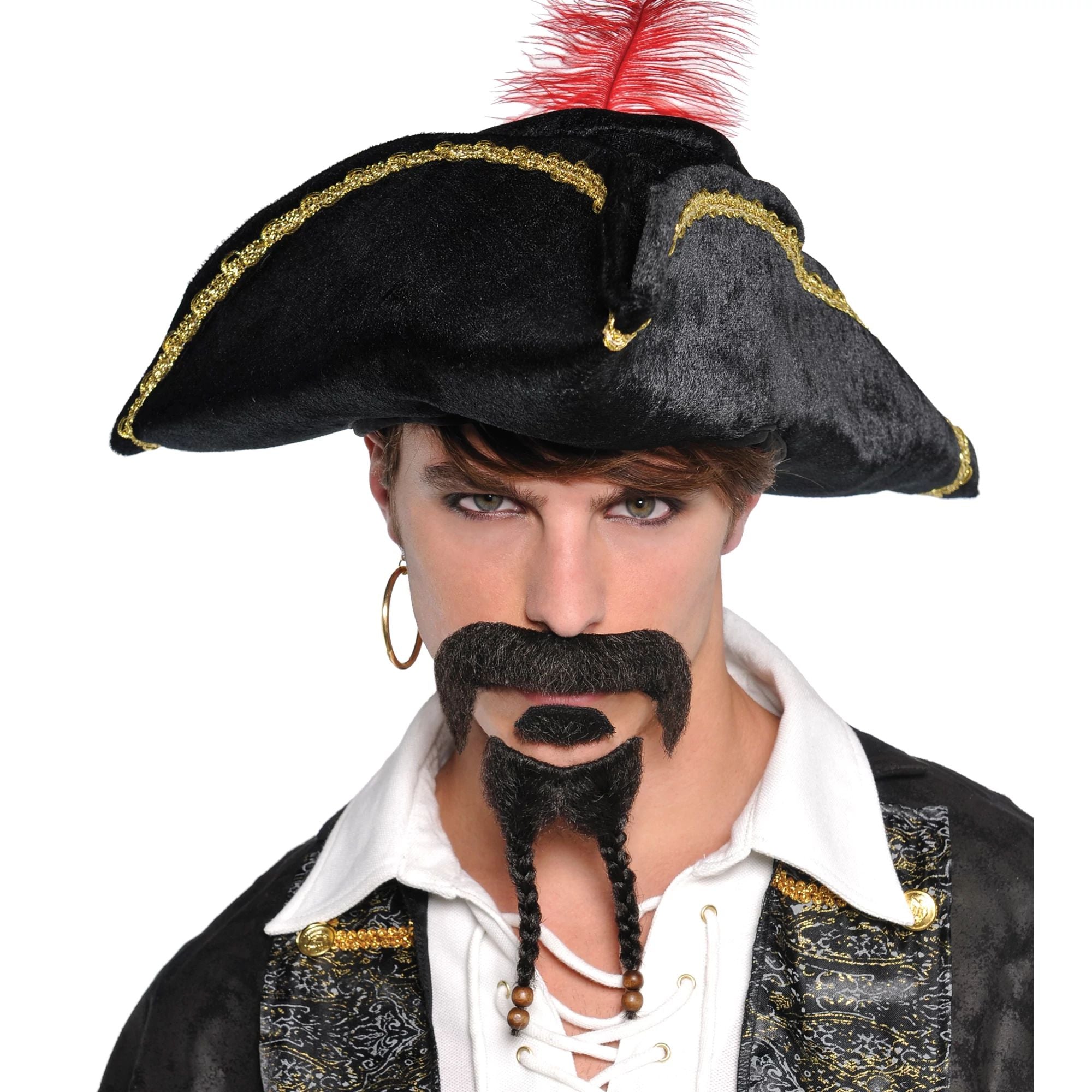 Amscan COSTUMES: ACCESSORIES Pirate Facial Hair Set - Adult