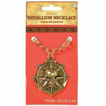 Amscan COSTUMES: ACCESSORIES Pirate Medallion Necklace