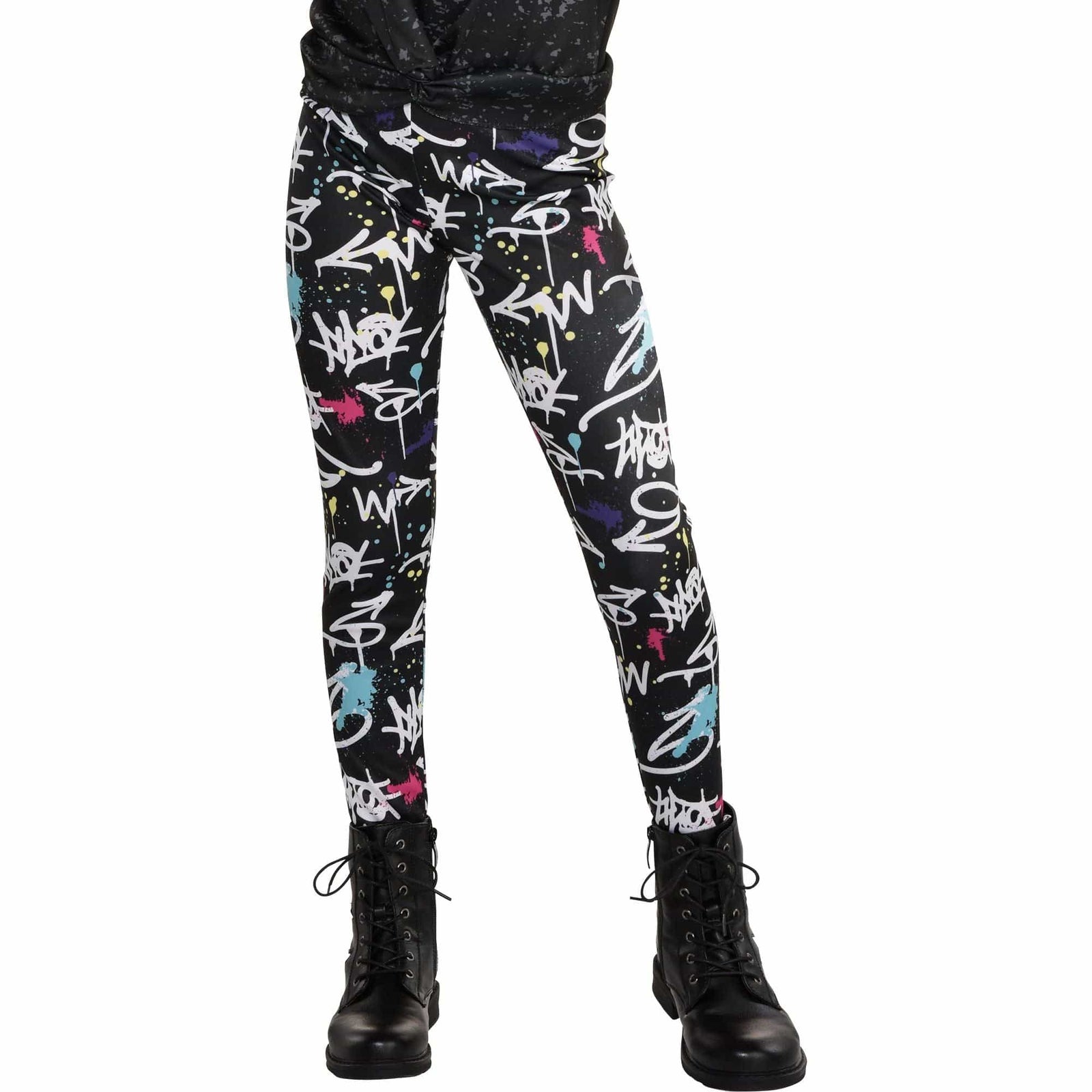 Amscan COSTUMES: ACCESSORIES Punk Leggings - Child Standard