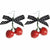 Amscan COSTUMES: ACCESSORIES Rockabilly Cherry Earrings