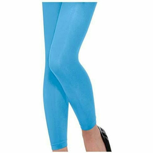 Amscan COSTUMES: ACCESSORIES Turquoise M Child Tights