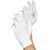 Amscan COSTUMES: ACCESSORIES White Cotton Santa Gloves