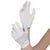 Amscan COSTUMES: ACCESSORIES WHITE GLOVES SHORT ADULT