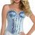 Amscan COSTUMES: ACCESSORIES Women M/L Up to size 12 Deluxe Glistening Corset