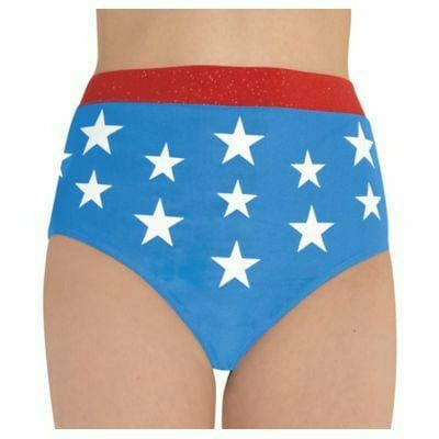 Amscan COSTUMES: ACCESSORIES Women's Wonder Woman Bikini Boyshorts