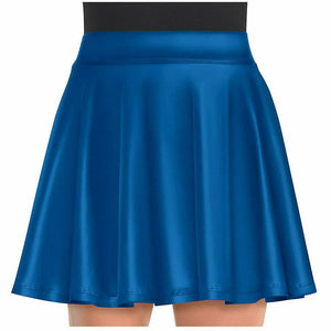 Amscan COSTUMES: ACCESSORIES Womens Blue Flare Skirt