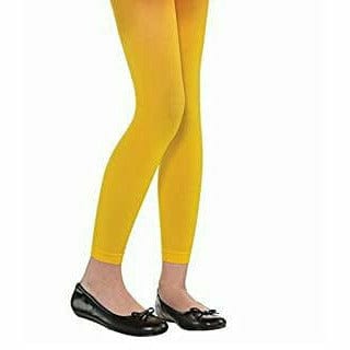 Amscan COSTUMES: ACCESSORIES Yellow Child Footless Tights