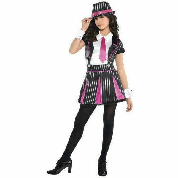 Amscan COSTUMES Gangster Doll Girl&#39;s Costume