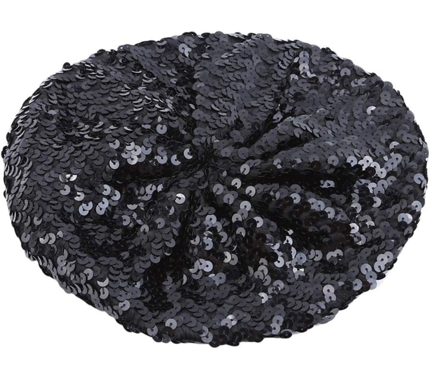 Amscan COSTUMES: HATS Black Sequin Beret