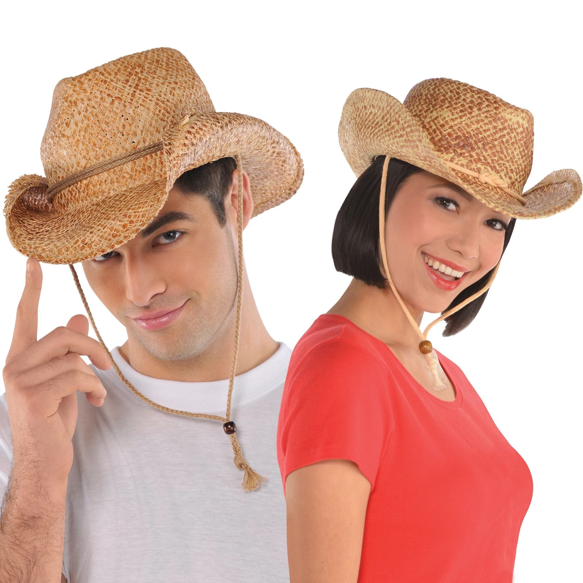 Amscan COSTUMES: HATS Straw Cowboy Hat