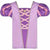 Amscan COSTUMES Kids Girls Rapunzel Shirt - Tangled