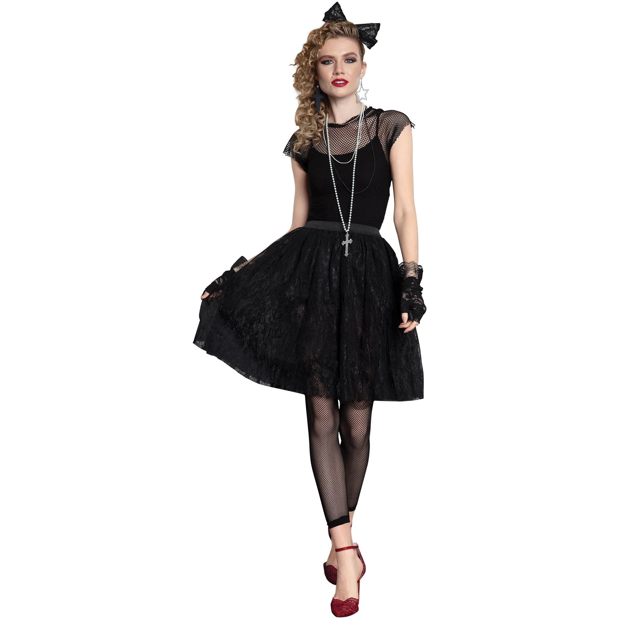 Amscan COSTUMES Lace Skirt - Adult Standard