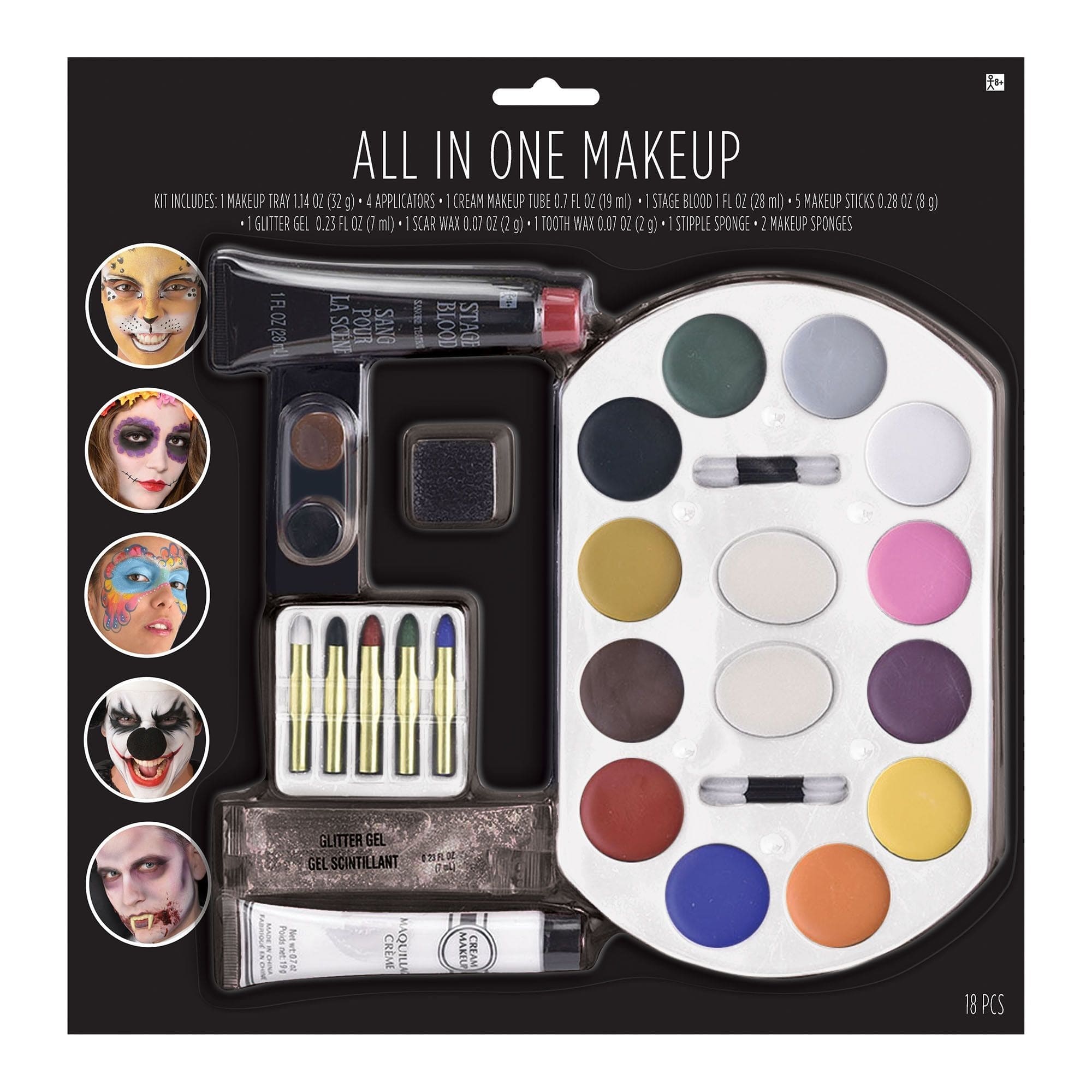Amscan COSTUMES: MAKE-UP All In One Makeup Kit