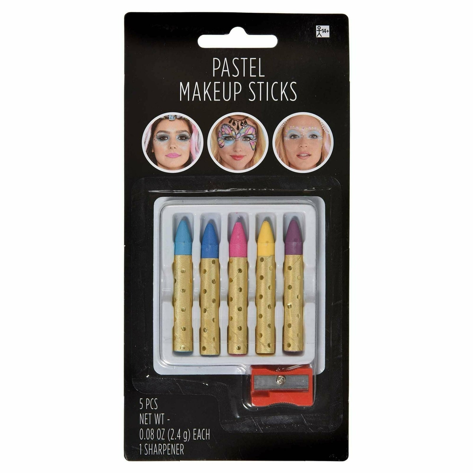 Amscan COSTUMES: MAKE-UP Pastel Makeup Sticks