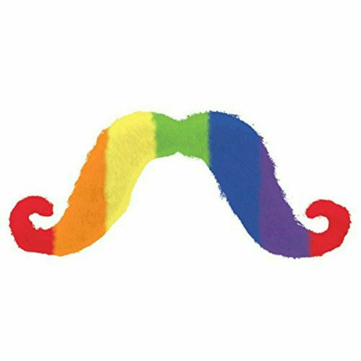 Amscan COSTUMES: MAKE-UP Rainbow Moustache