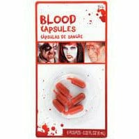 Amscan COSTUMES: MAKE-UP RED BLOOD CAPSULES