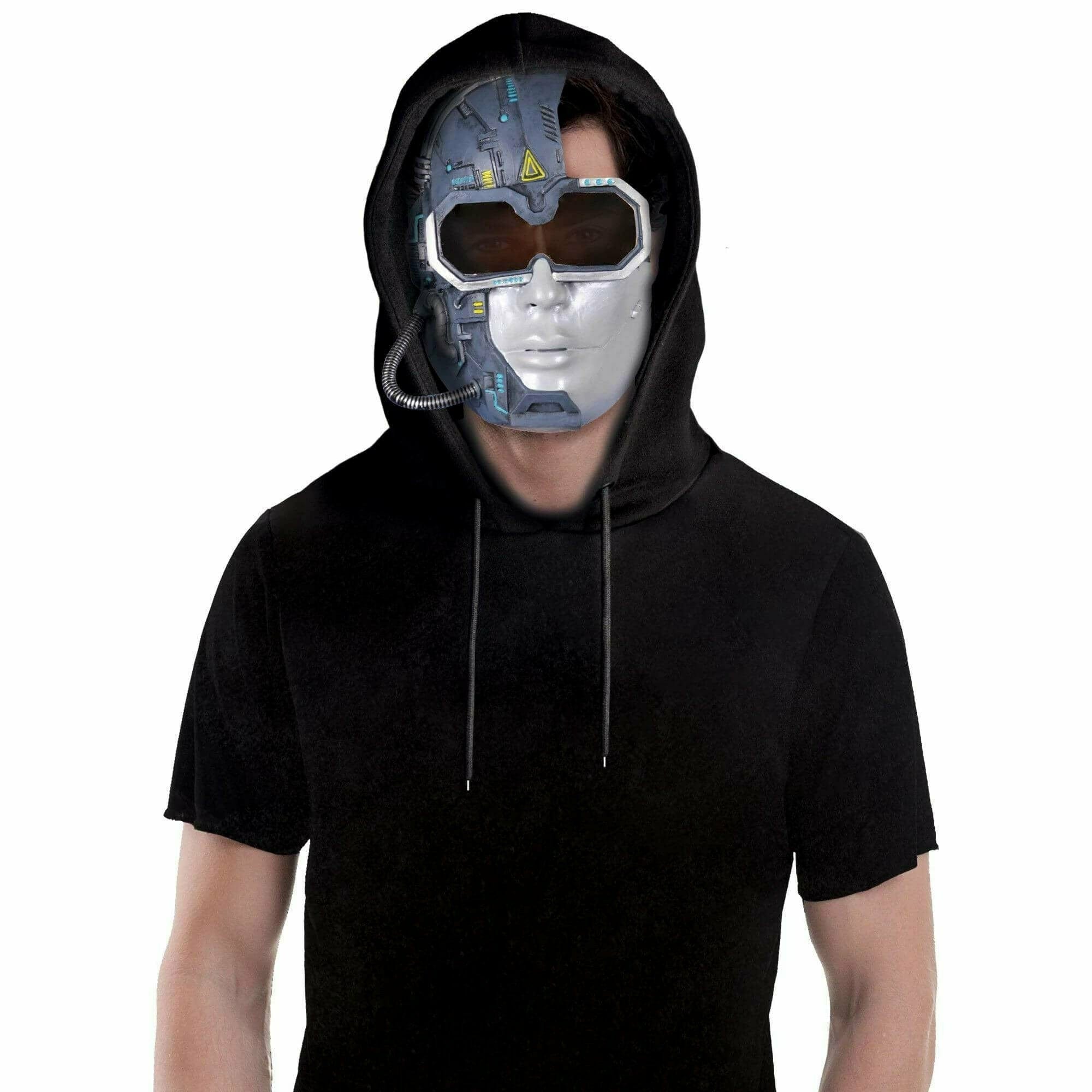 Gaming Cyberpunk Mask - Ultimate Party Super Stores