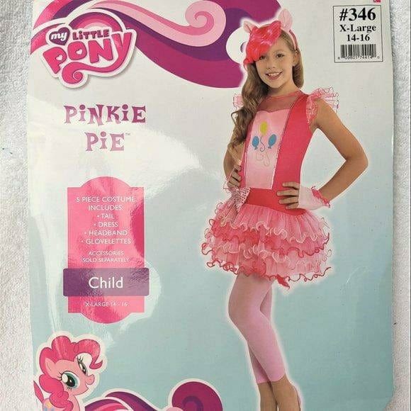Amscan COSTUMES Medium Girls Pinkie Pie Costume