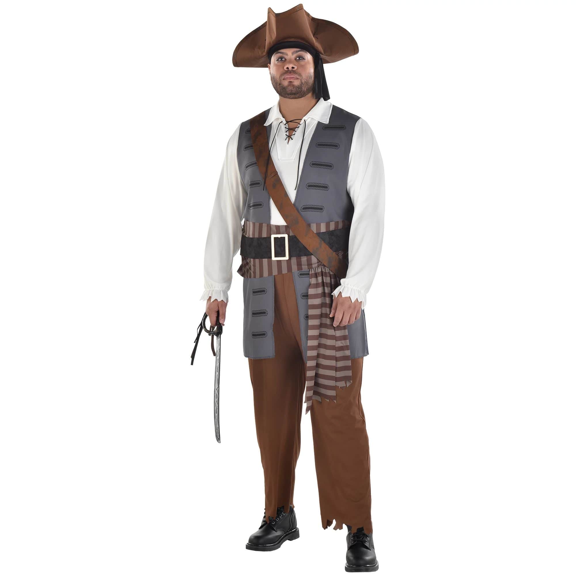 Amscan COSTUMES Plus XXL (48-52) Shiver Me Timbers