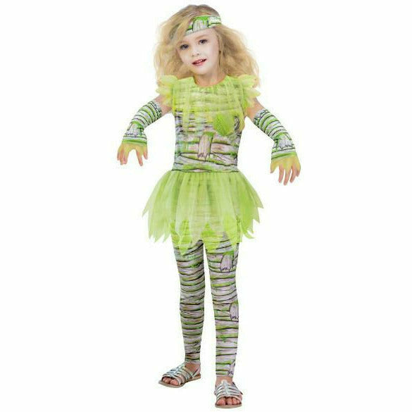 Amscan COSTUMES S 4-6 Girls Menacing Mummy Costume