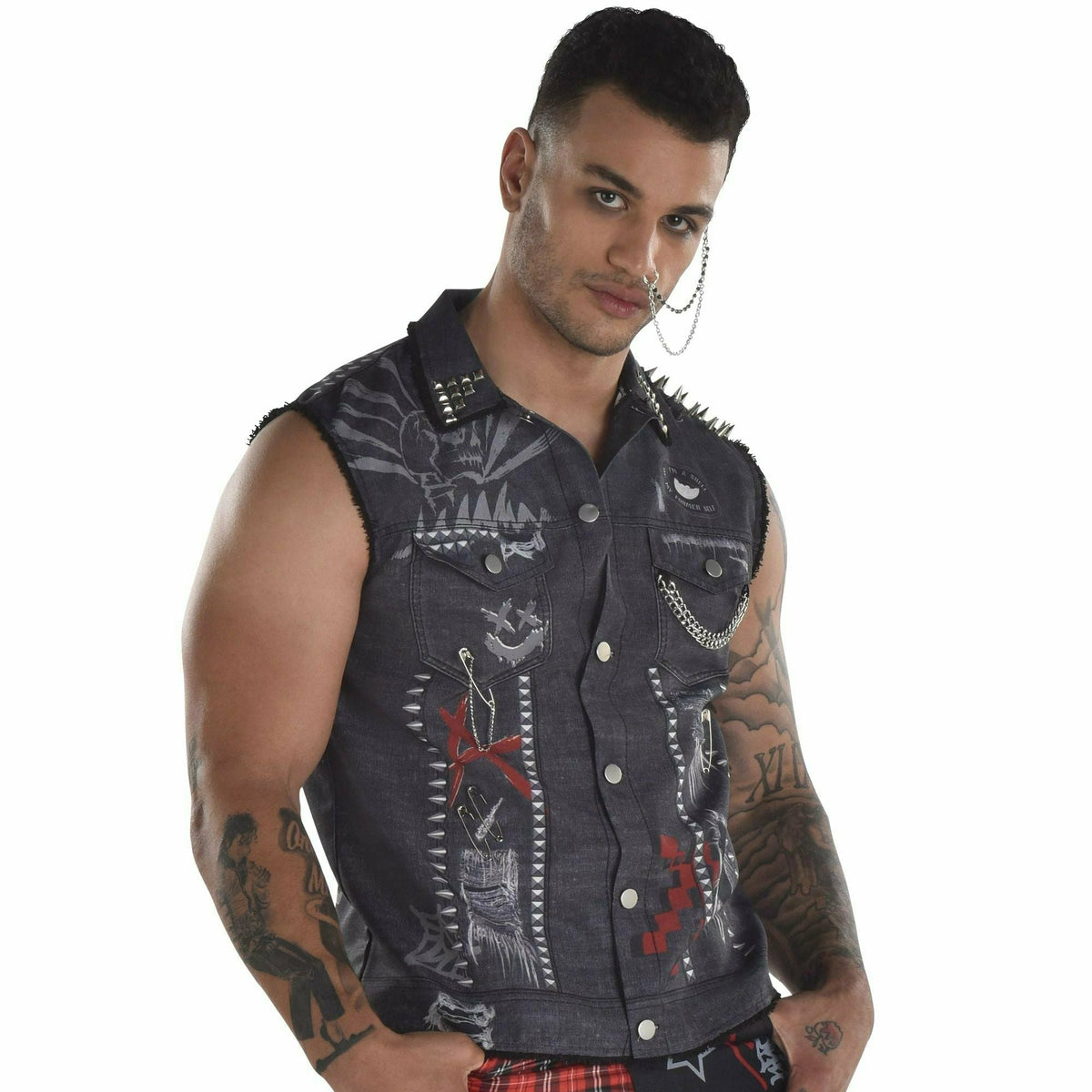 Amscan COSTUMES S/M Punk Vest