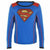 Amscan COSTUMES S/M up to size 10 Girls Supergirl Long-Sleeve Shirt
