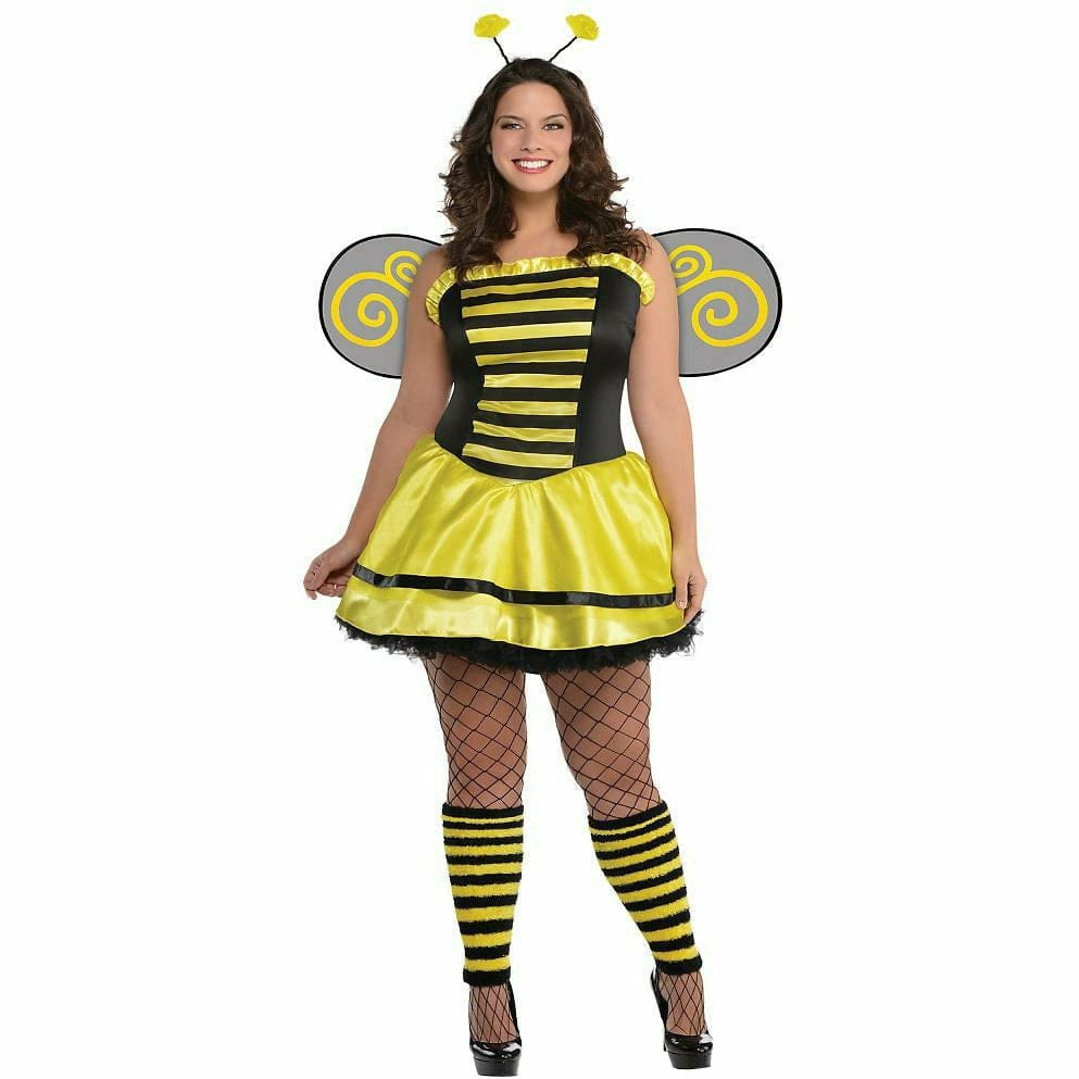 Amscan COSTUMES Small (2-4) Womens Bumble Beauty Adult Costume