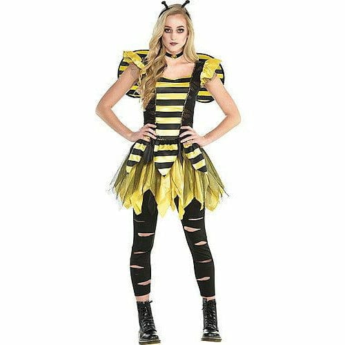 Amscan COSTUMES Small 2-4 Womens ZOM-BEE Costume