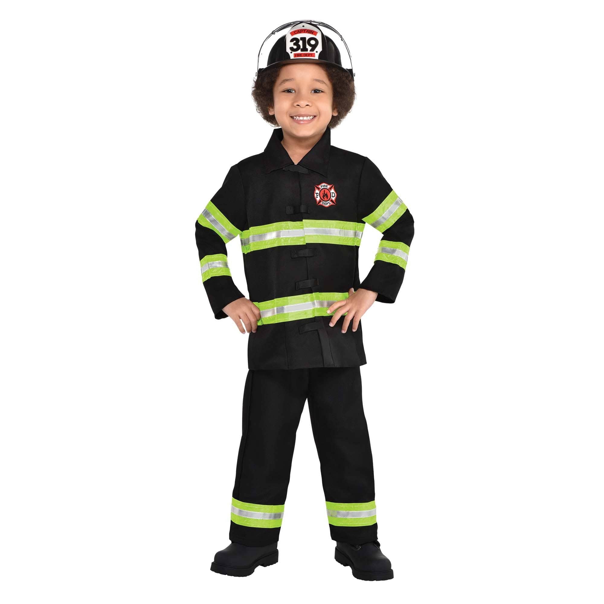 Amscan COSTUMES Small (4-6) Childs Firefighter Costume