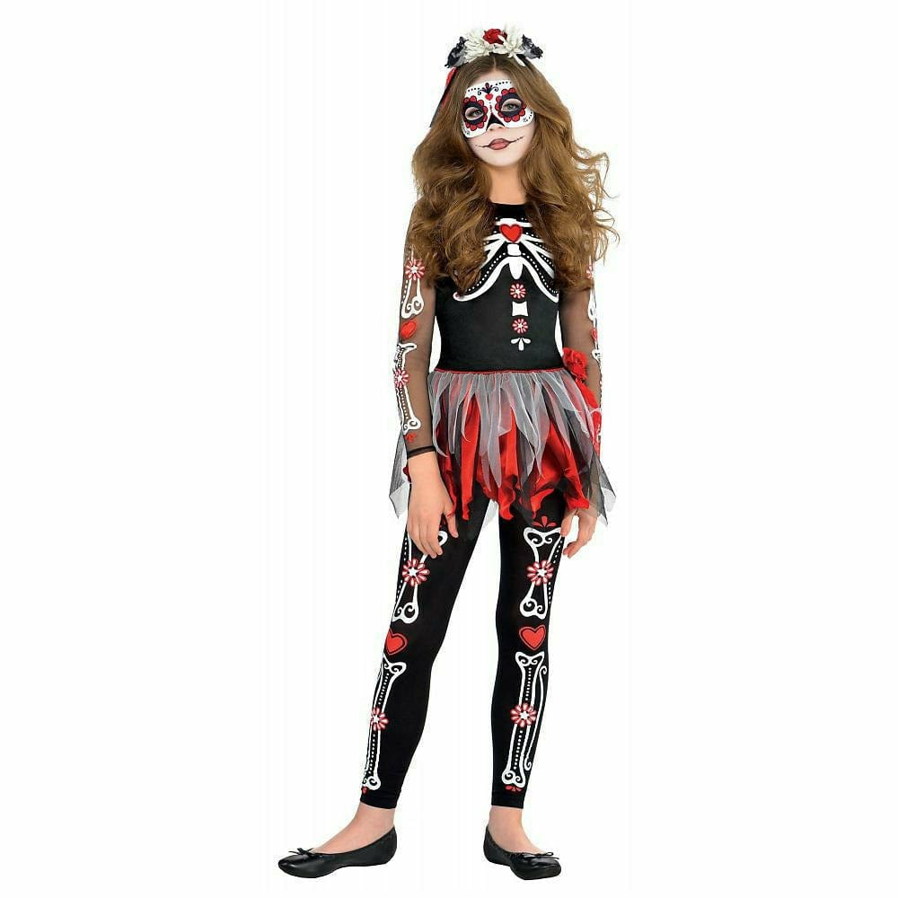 Amscan COSTUMES Small (4-6) Scared to the Bone Child Costume