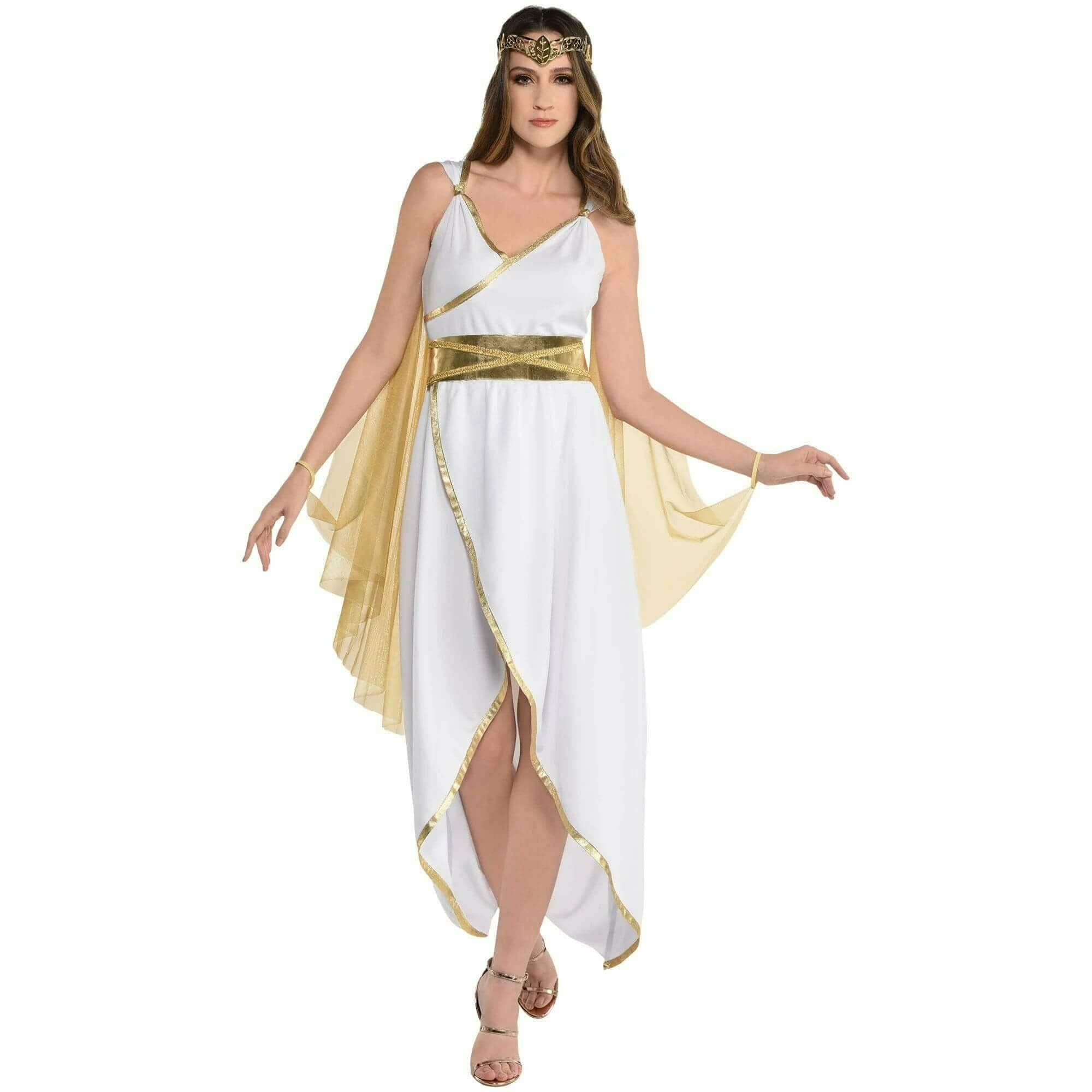 Womens Greek Goddess Dress - Ultimate Party Super Stores