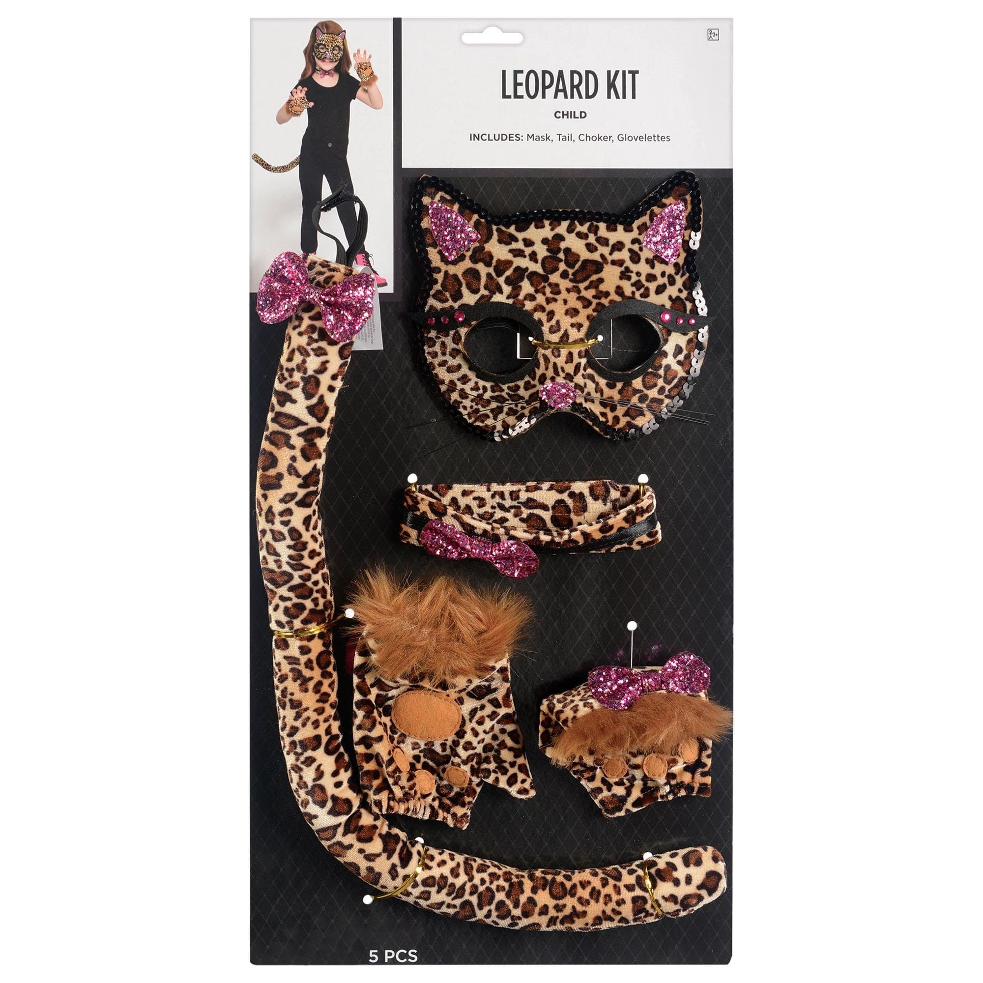 Amscan COSTUMES Spotted Leopard Kit - Child
