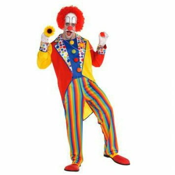 Amscan COSTUMES Standard up to size 42 Clown Suit - Adult