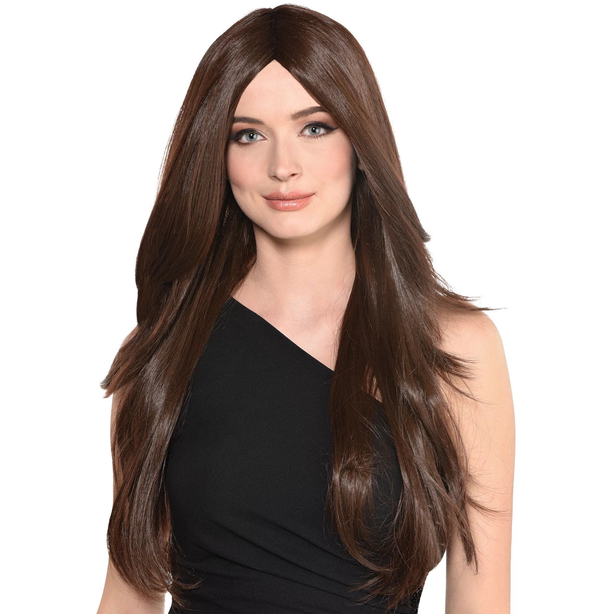 Amscan COSTUMES: WIGS Brown Feather Wig
