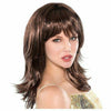 Amscan COSTUMES: WIGS Flirty Feathered Brown Wig