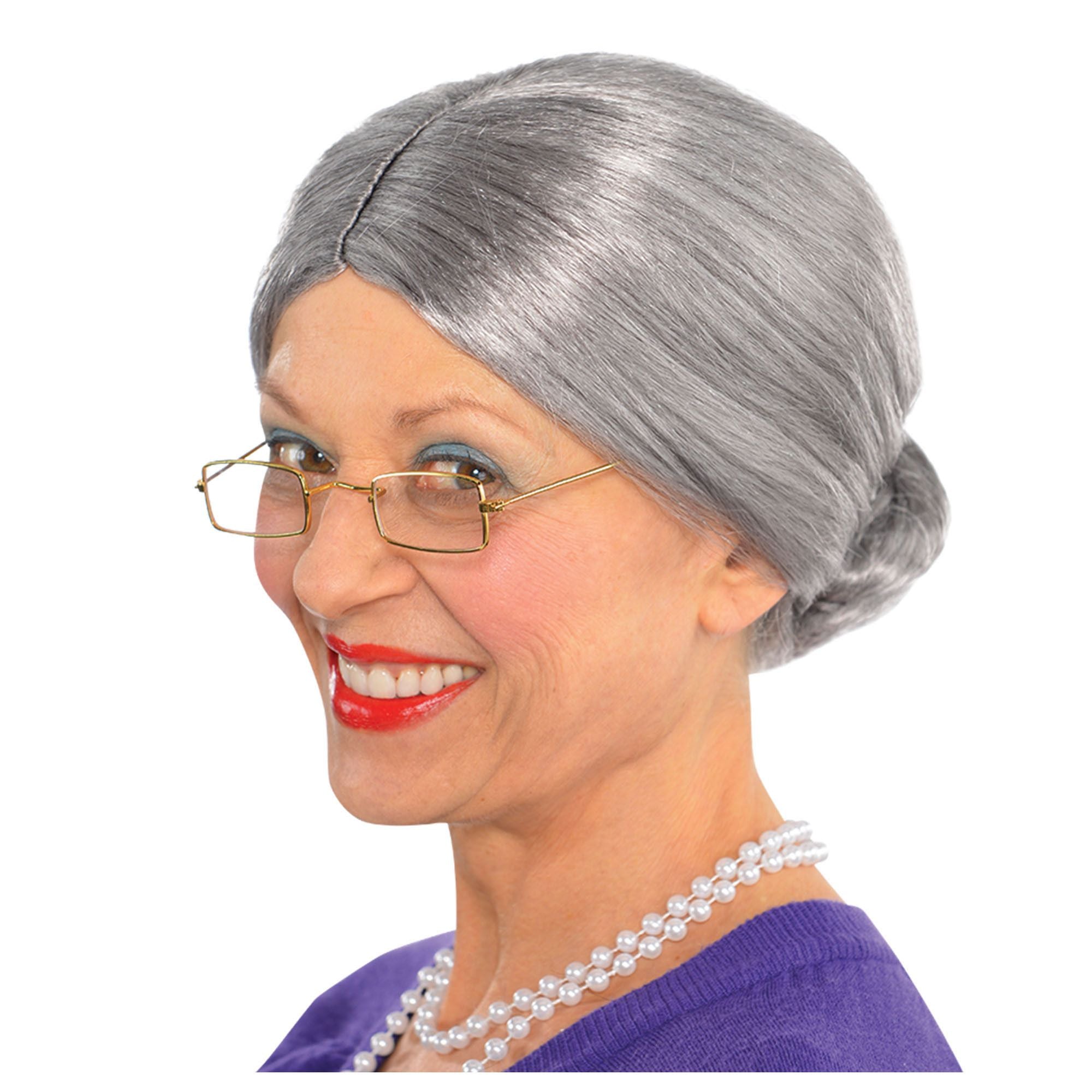 Amscan COSTUMES: WIGS Old Lady Wig