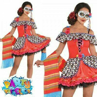 Amscan COSTUMES Womens Senora Sugar Skull