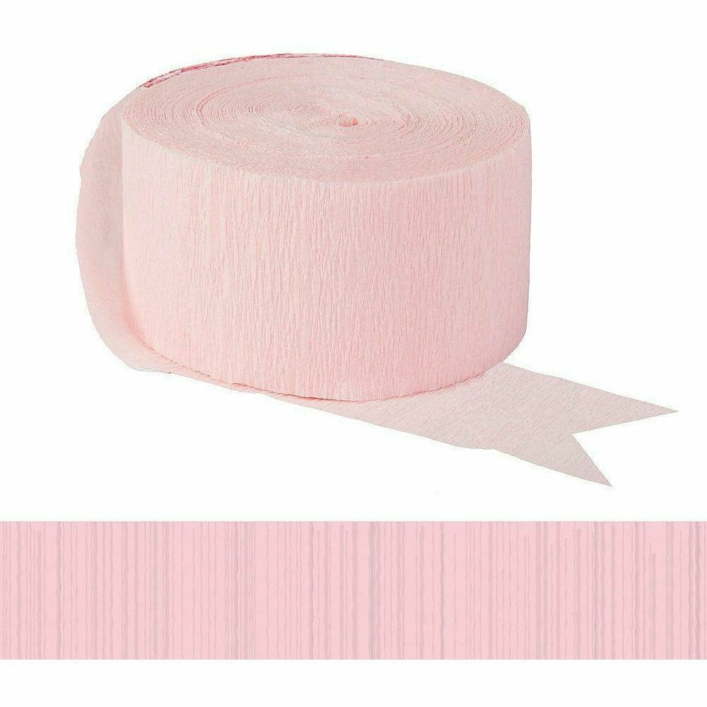 Amscan DECORATIONS Blush Pink Streamer