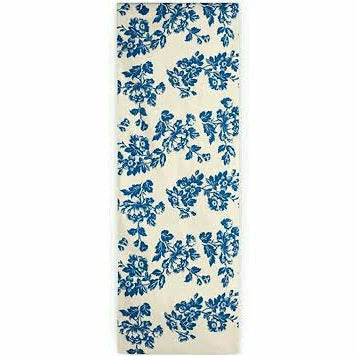 Amscan DECORATIONS CRM/BLU FLORAL TABLE CLOTH