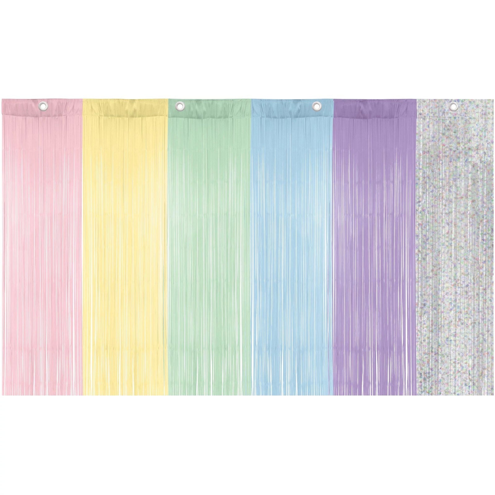 Amscan Decorations Curtain - Pastel