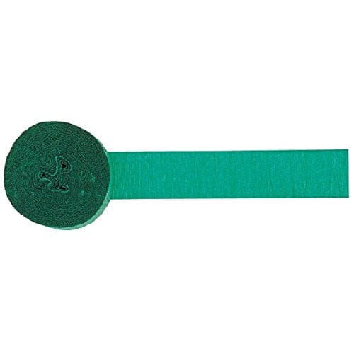 Amscan DECORATIONS FESTIVE GREEN CREPE STREAMER